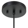 Uttermost Home Uttermost Nandi 1 Light Woven Black Pendant