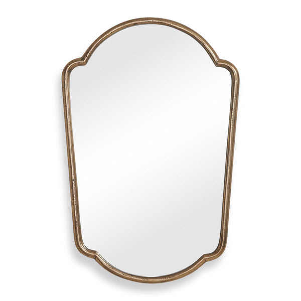 Uttermost Home Decor Uttermost Naomi Antique Brass Mirror
