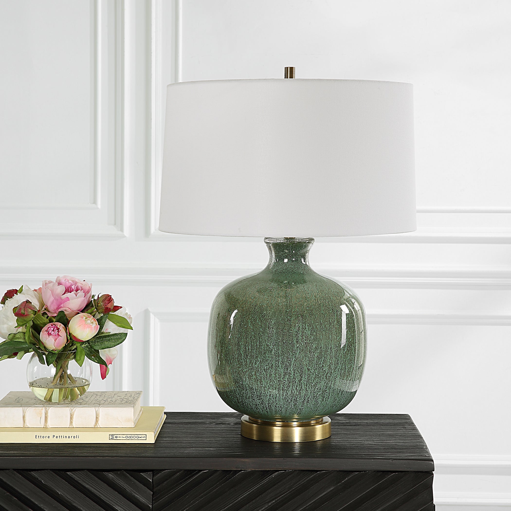 Uttermost Home Uttermost Nataly Aged Green Table Lamp
