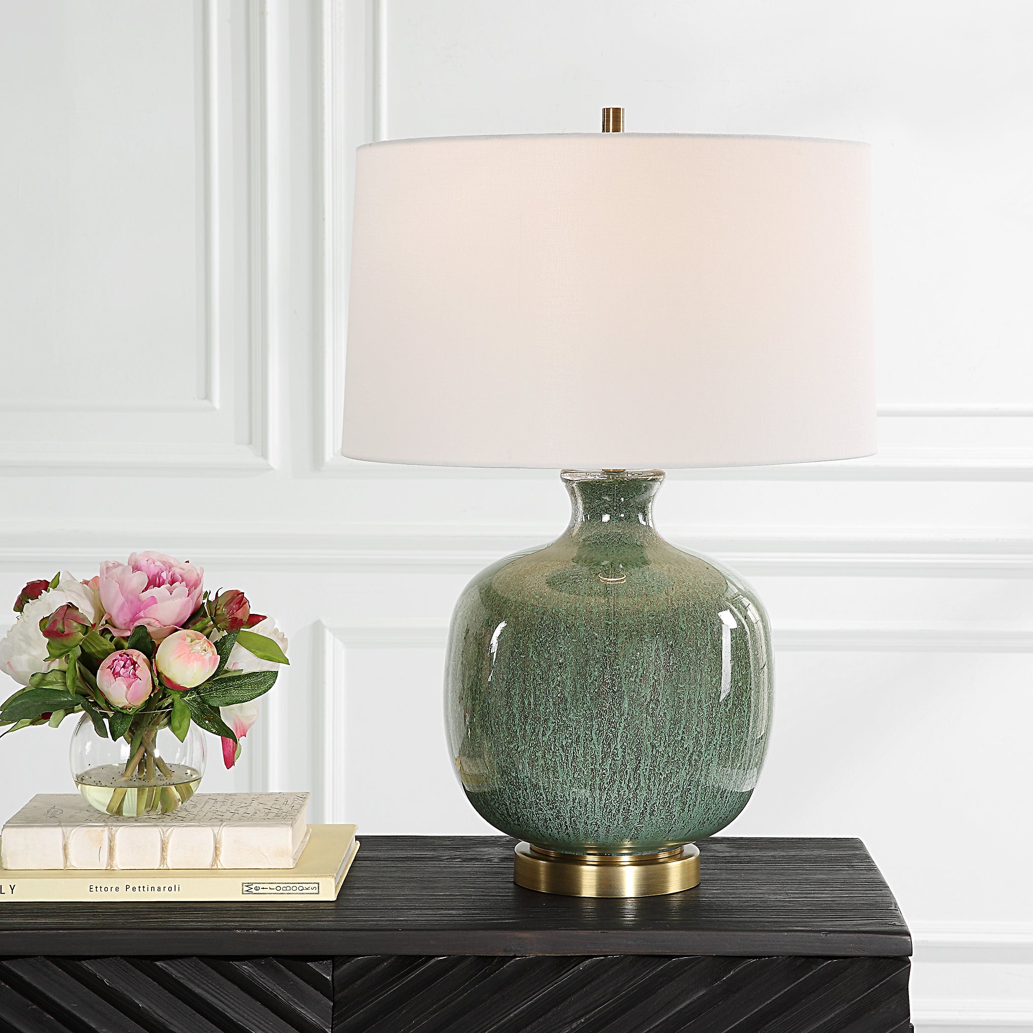 Uttermost Home Uttermost Nataly Aged Green Table Lamp