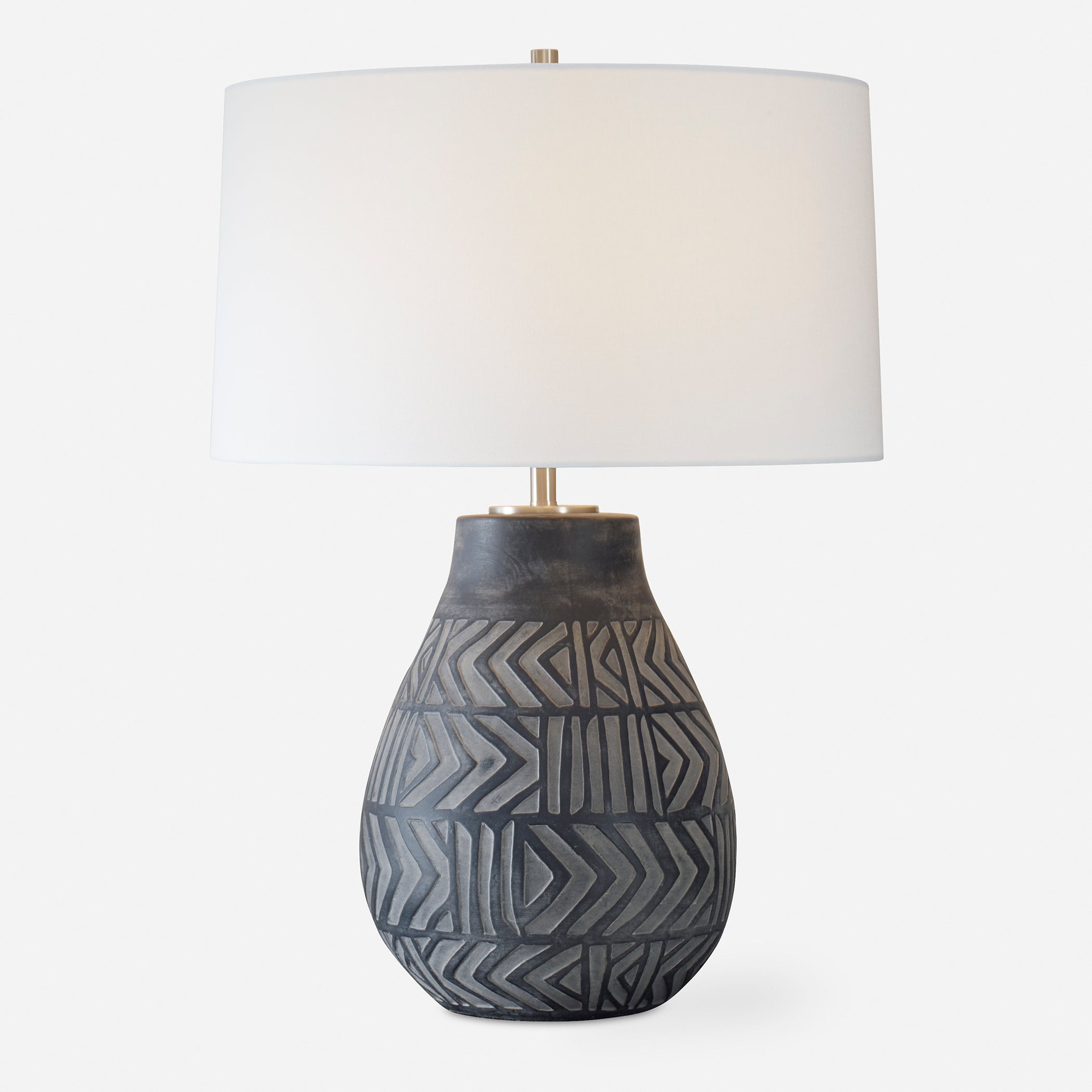 Uttermost Lighting Uttermost Natchez Charcoal Table Lamp