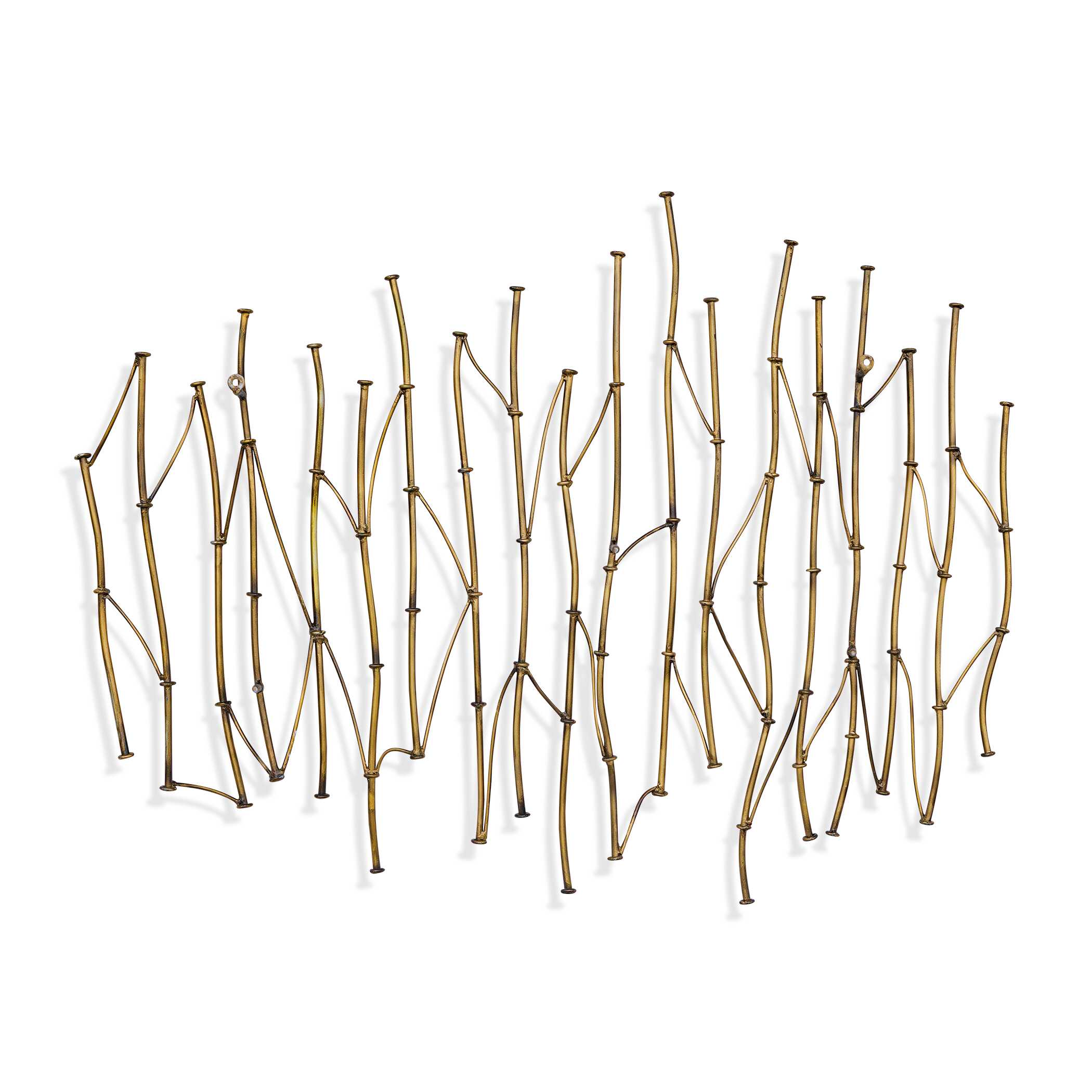 Uttermost Home Decor Uttermost Nature's Rhythm Gold Metal Wall Decor