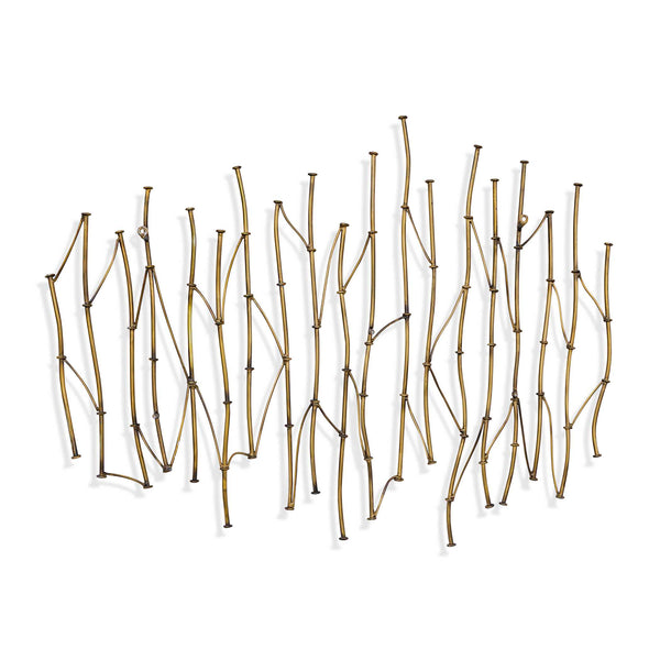 Uttermost Home Decor Uttermost Nature's Rhythm Gold Metal Wall Decor