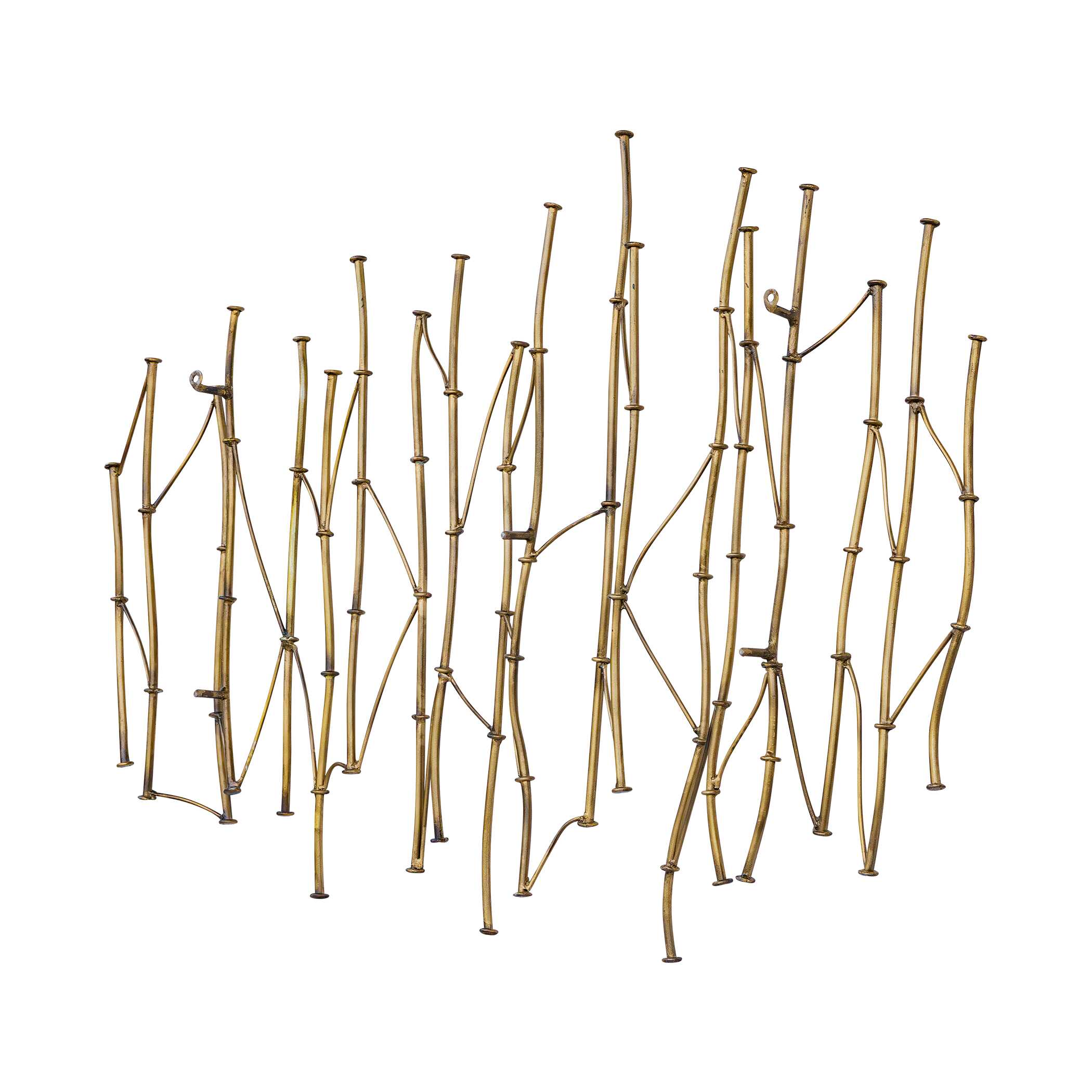 Uttermost Home Decor Uttermost Nature's Rhythm Gold Metal Wall Decor