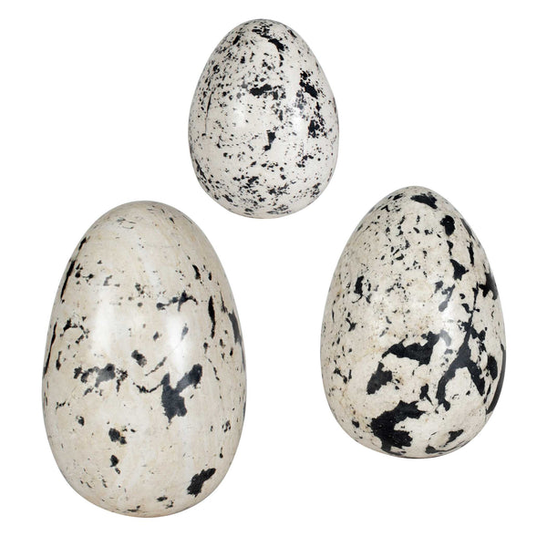Uttermost Home Decor Uttermost Nest Trio Indoor-Outdoor Stone Eggs Set/3