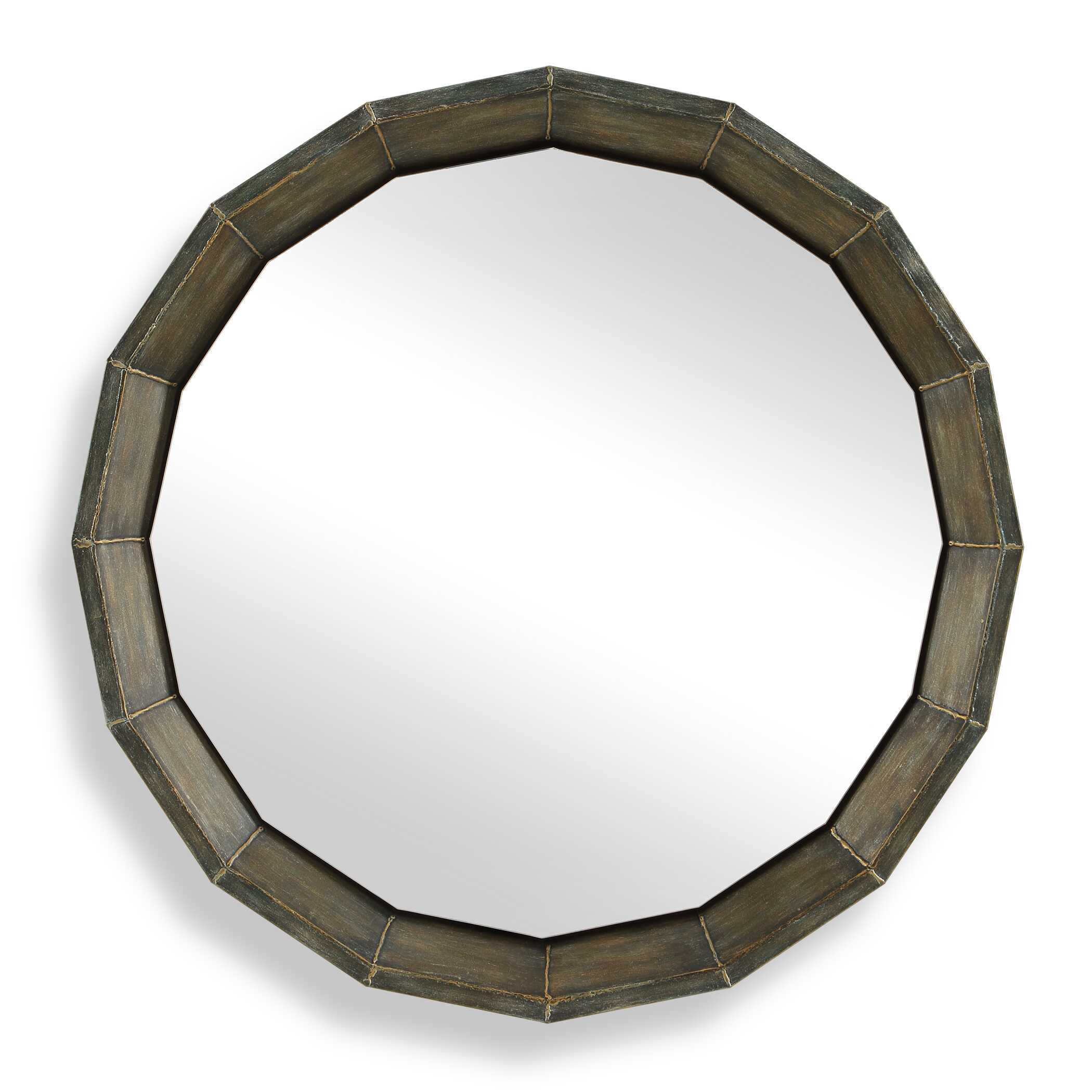 Uttermost Uttermost Neve Bronze Round Mirror