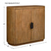Uttermost Furniture Uttermost Newell Natural Wood 2 Door Cabinet