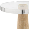 Uttermost Home Decor Uttermost Niari Travertine Drink Table