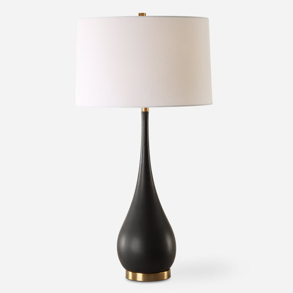 Uttermost Lighting Uttermost Nocturnal Black Table Lamp