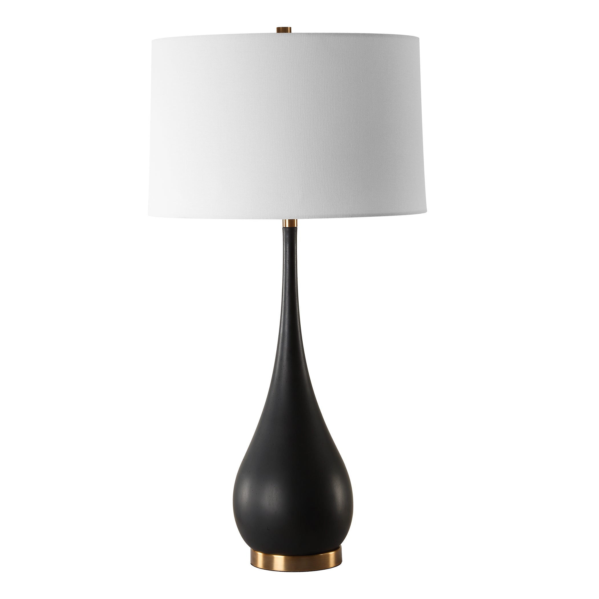 Uttermost Lighting Uttermost Nocturnal Black Table Lamp