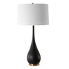 Uttermost Lighting Uttermost Nocturnal Black Table Lamp
