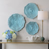 Uttermost Home Decor Uttermost Ocean Gems Blue Wall Decor Set/3