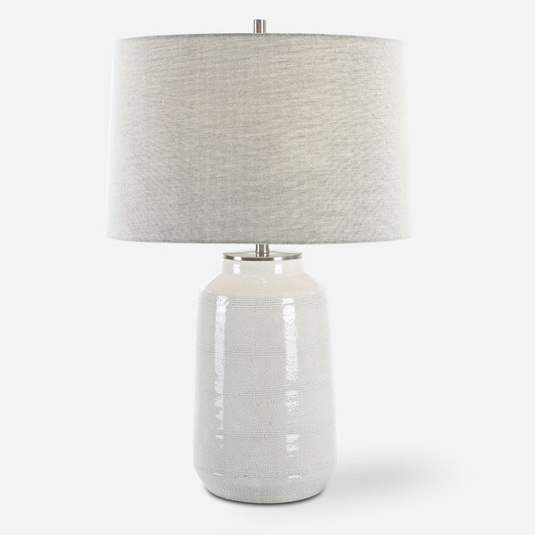 Uttermost Lighting Uttermost Odawa White Farmhouse Table Lamp