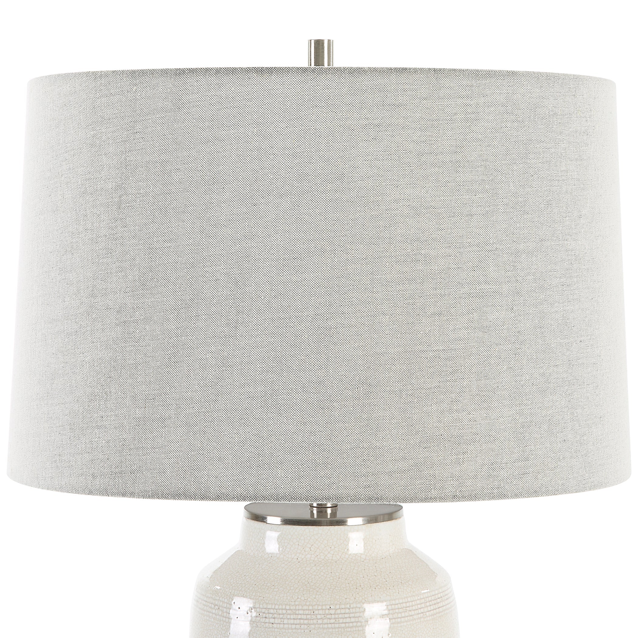 Uttermost Lighting Uttermost Odawa White Farmhouse Table Lamp