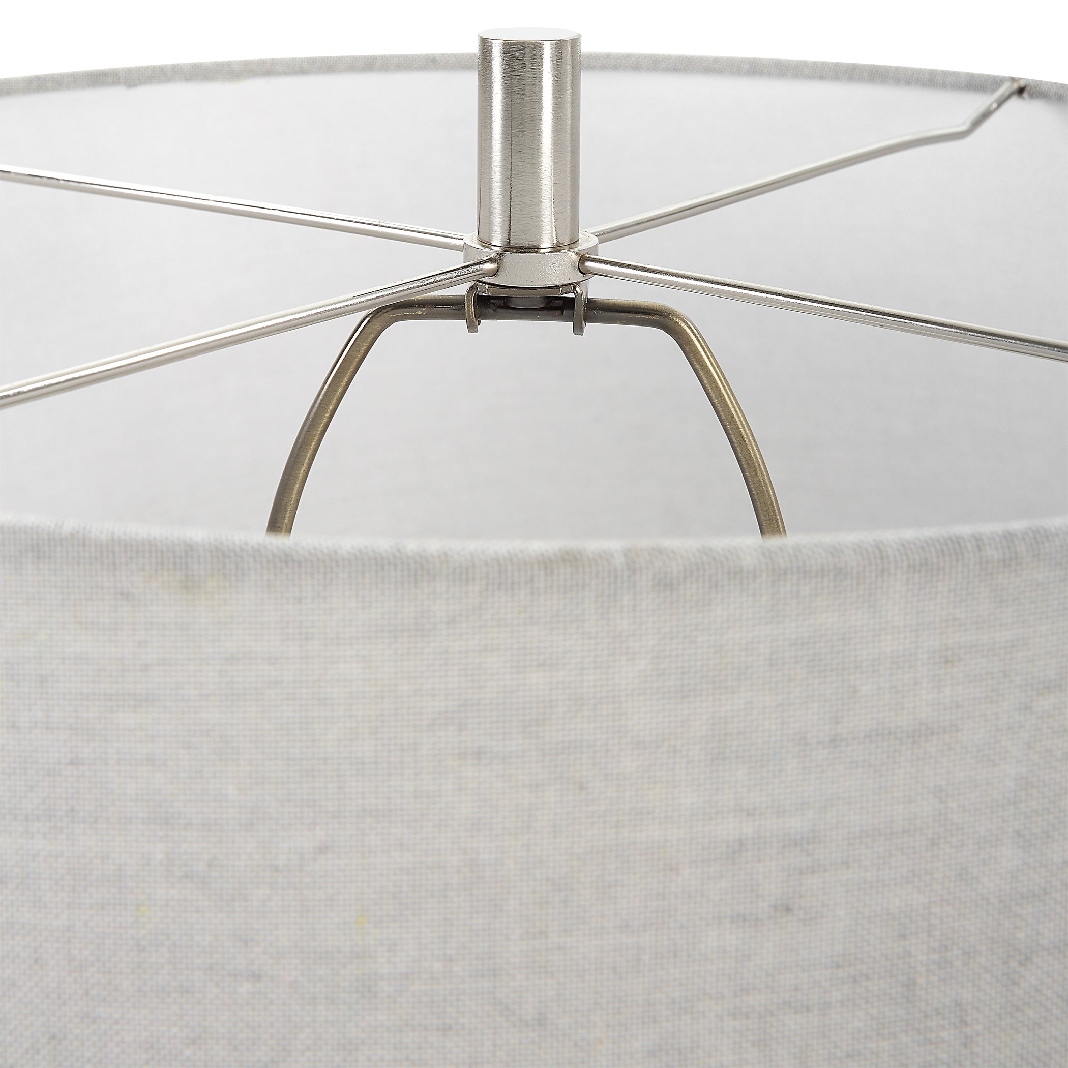 Uttermost Lighting Uttermost Odawa White Farmhouse Table Lamp