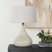 Uttermost Lighting Uttermost Olsen Indoor-Outdoor White Table Lamp