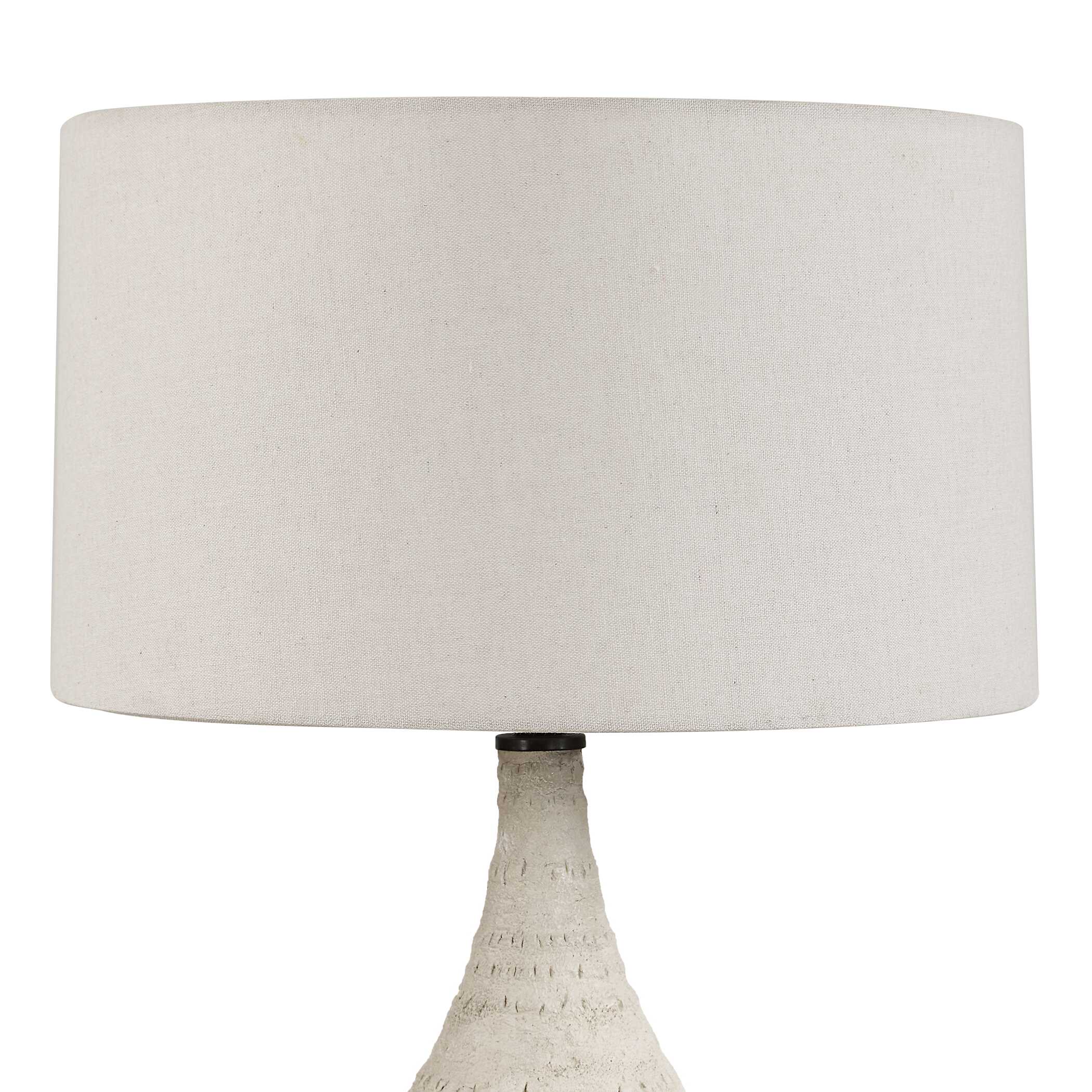 Uttermost Lighting Uttermost Olsen Indoor-Outdoor White Table Lamp