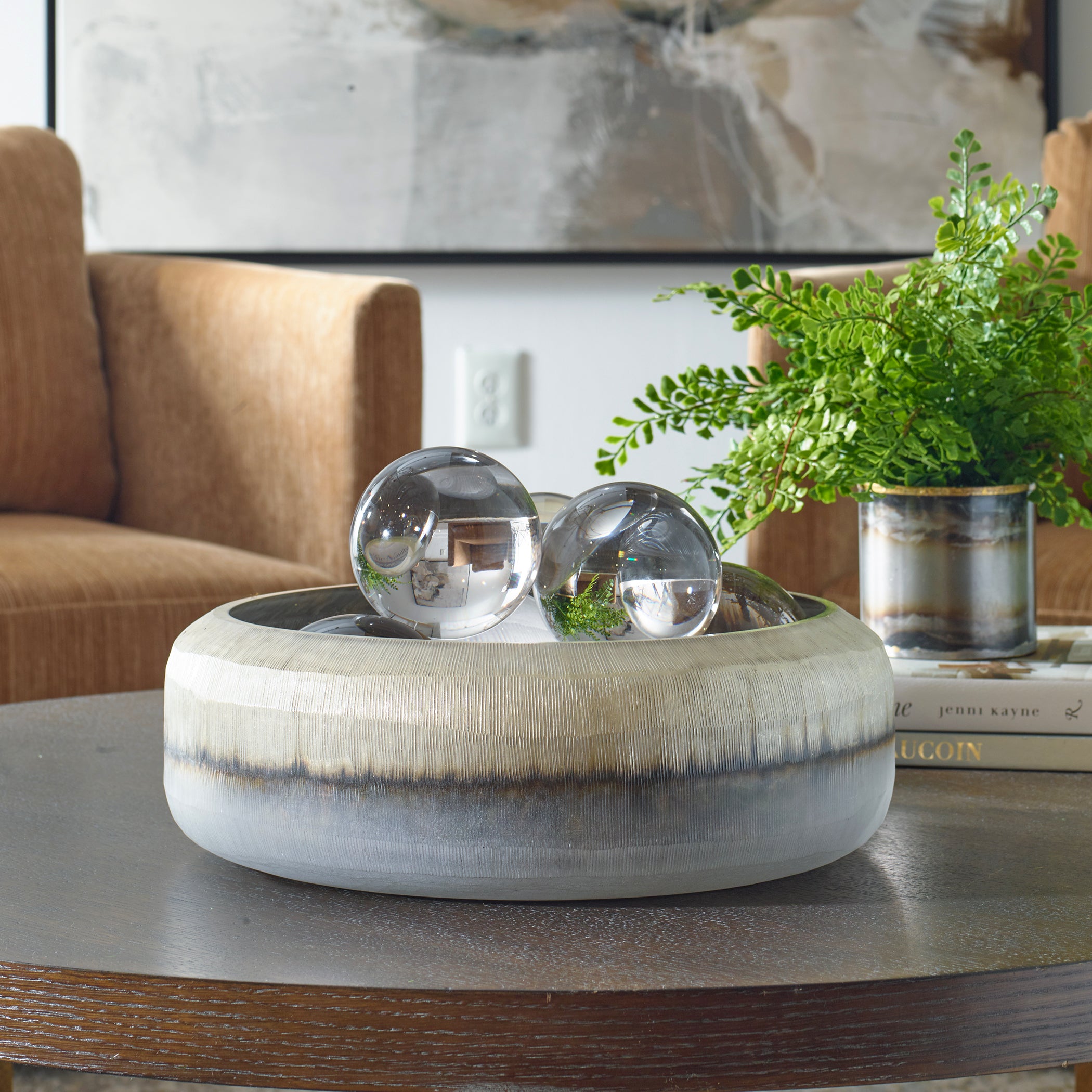 Uttermost Home Decor Uttermost Ombra Modern Bowl