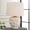 Uttermost Lighting Uttermost On Edge Chalk White Table Lamp