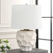 Uttermost Lighting Uttermost On Edge Chalk White Table Lamp
