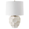 Uttermost Lighting Uttermost On Edge Chalk White Table Lamp