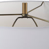 Uttermost Lighting Uttermost On Edge Chalk White Table Lamp