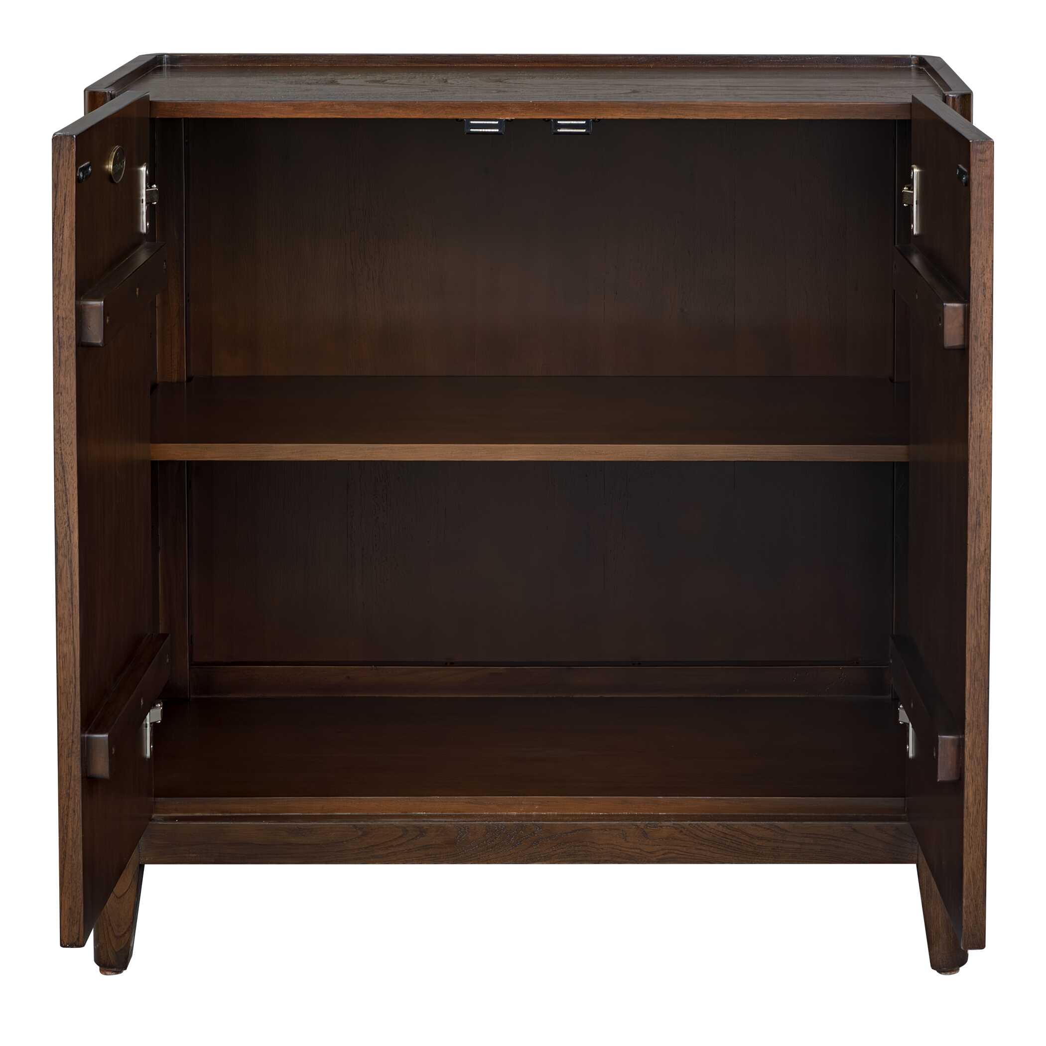 Uttermost Furniture Uttermost On The Block 2 Door Walnut Cabinet