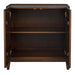 Uttermost Furniture Uttermost On The Block 2 Door Walnut Cabinet