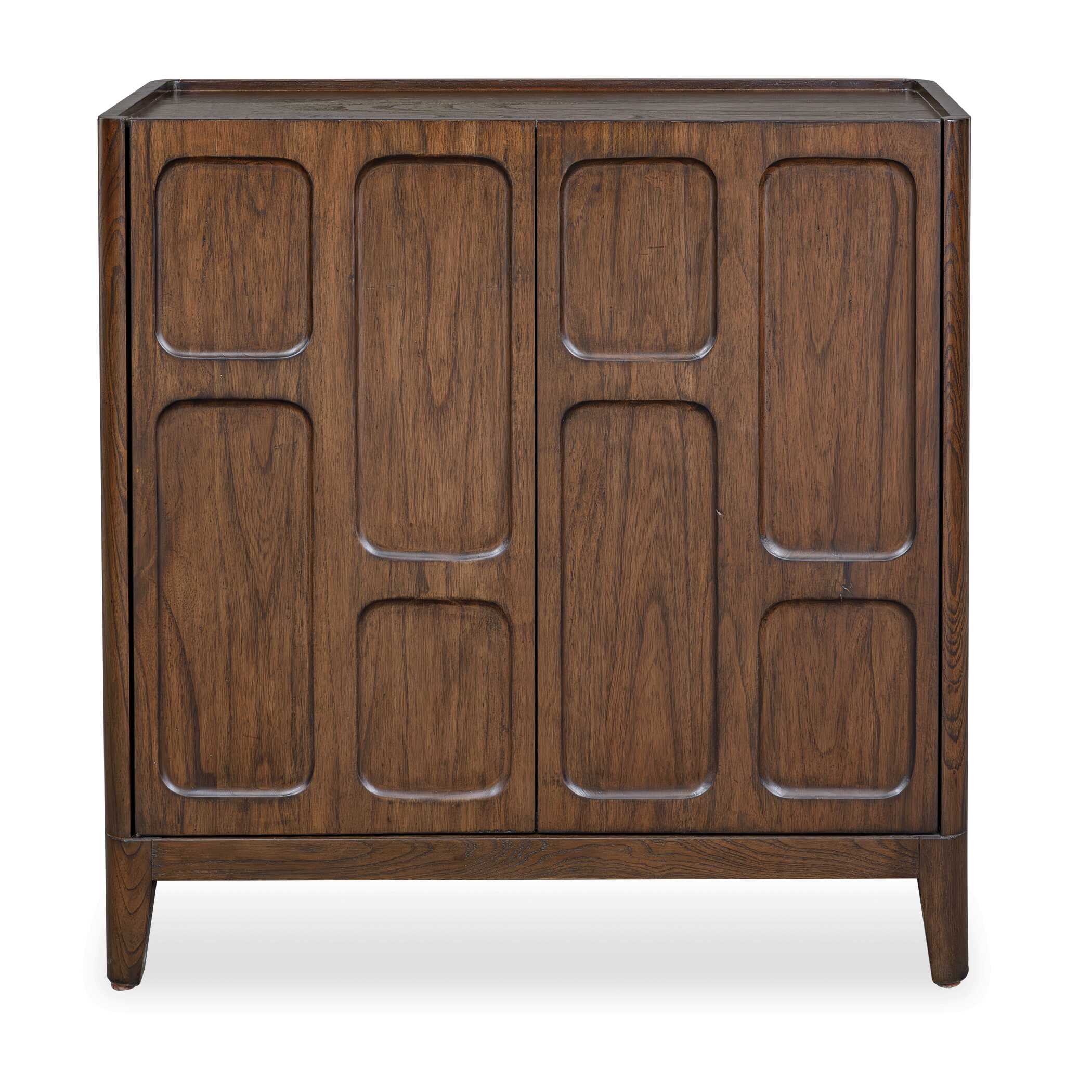 Uttermost Furniture Uttermost On The Block 2 Door Walnut Cabinet