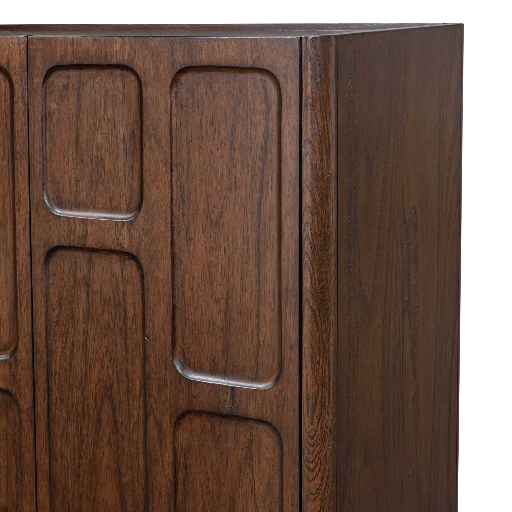 Uttermost Furniture Uttermost On The Block 2 Door Walnut Cabinet