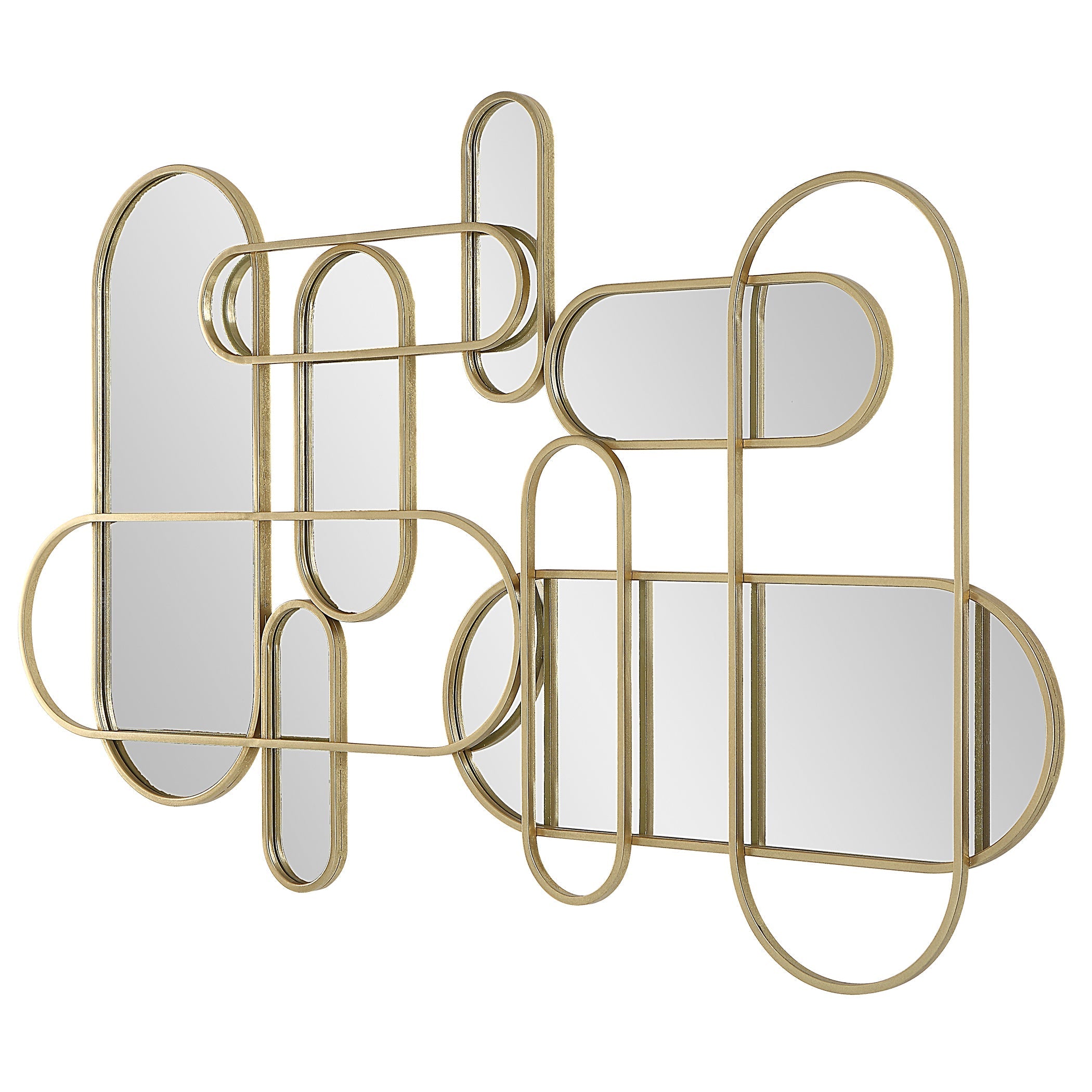 Uttermost Home Motor Freight - Rate to be Quoted Uttermost On Track Mirrored Wall Decor