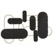 Uttermost Home Motor Freight - Rate to be Quoted Uttermost On Track Mirrored Wall Decor