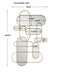 Uttermost Home Motor Freight - Rate to be Quoted Uttermost On Track Mirrored Wall Decor