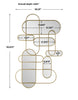Uttermost Home Motor Freight - Rate to be Quoted Uttermost On Track Mirrored Wall Decor