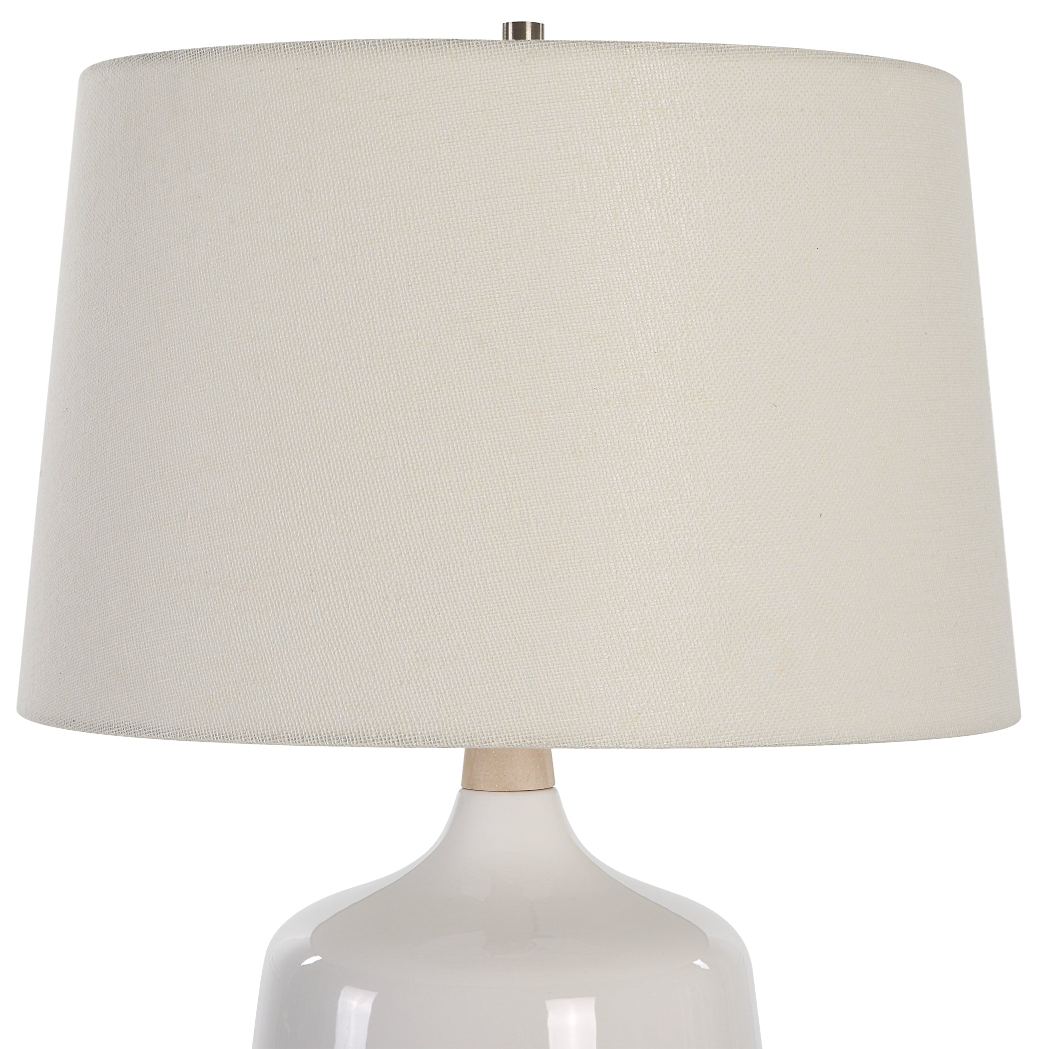 Uttermost Home Uttermost Opal Gloss White Table Lamp