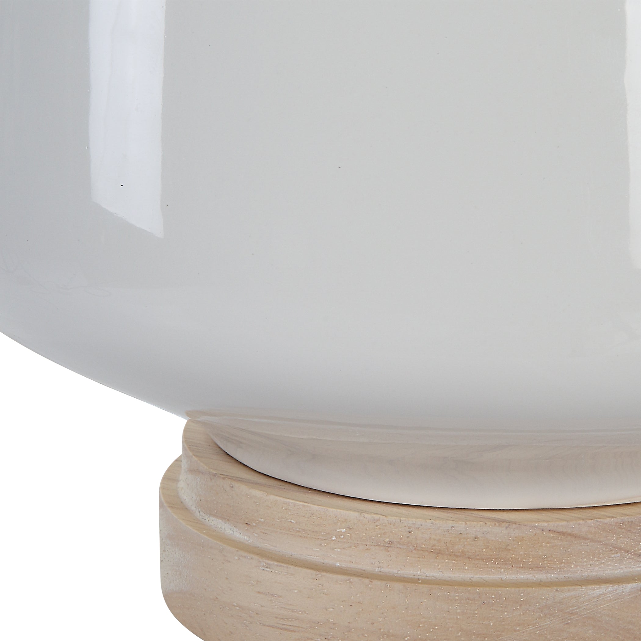Uttermost Home Uttermost Opal Gloss White Table Lamp