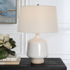 Uttermost Home Uttermost Opal Gloss White Table Lamp