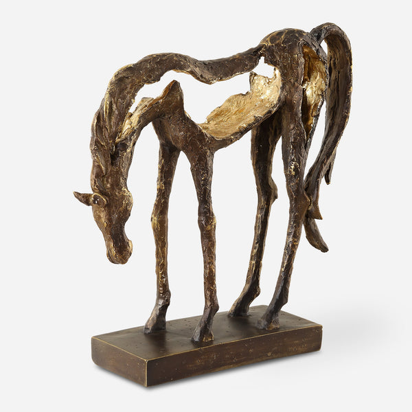 Uttermost Home Decor Uttermost Openly Grazing Horse Sculpture
