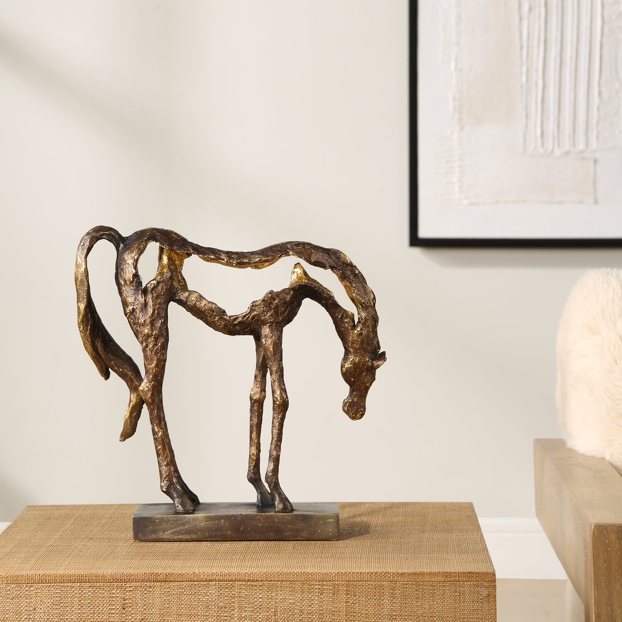 Uttermost Home Decor Uttermost Openly Grazing Horse Sculpture