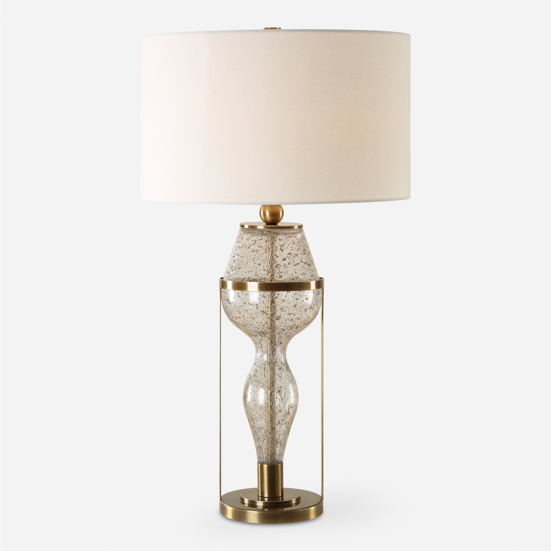 Uttermost Lighting Uttermost Out Of Time Seeded Glass Table Lamp