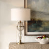 Uttermost Lighting Uttermost Out Of Time Seeded Glass Table Lamp
