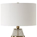 Uttermost Lighting Uttermost Out Of Time Seeded Glass Table Lamp