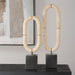 Uttermost Home Decor Uttermost Oval Sculptures Fusion Set/2
