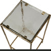 Uttermost Furniture Uttermost Ovard Antiqued Gold Accent Table