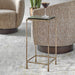 Uttermost Furniture Uttermost Ovard Antiqued Gold Accent Table