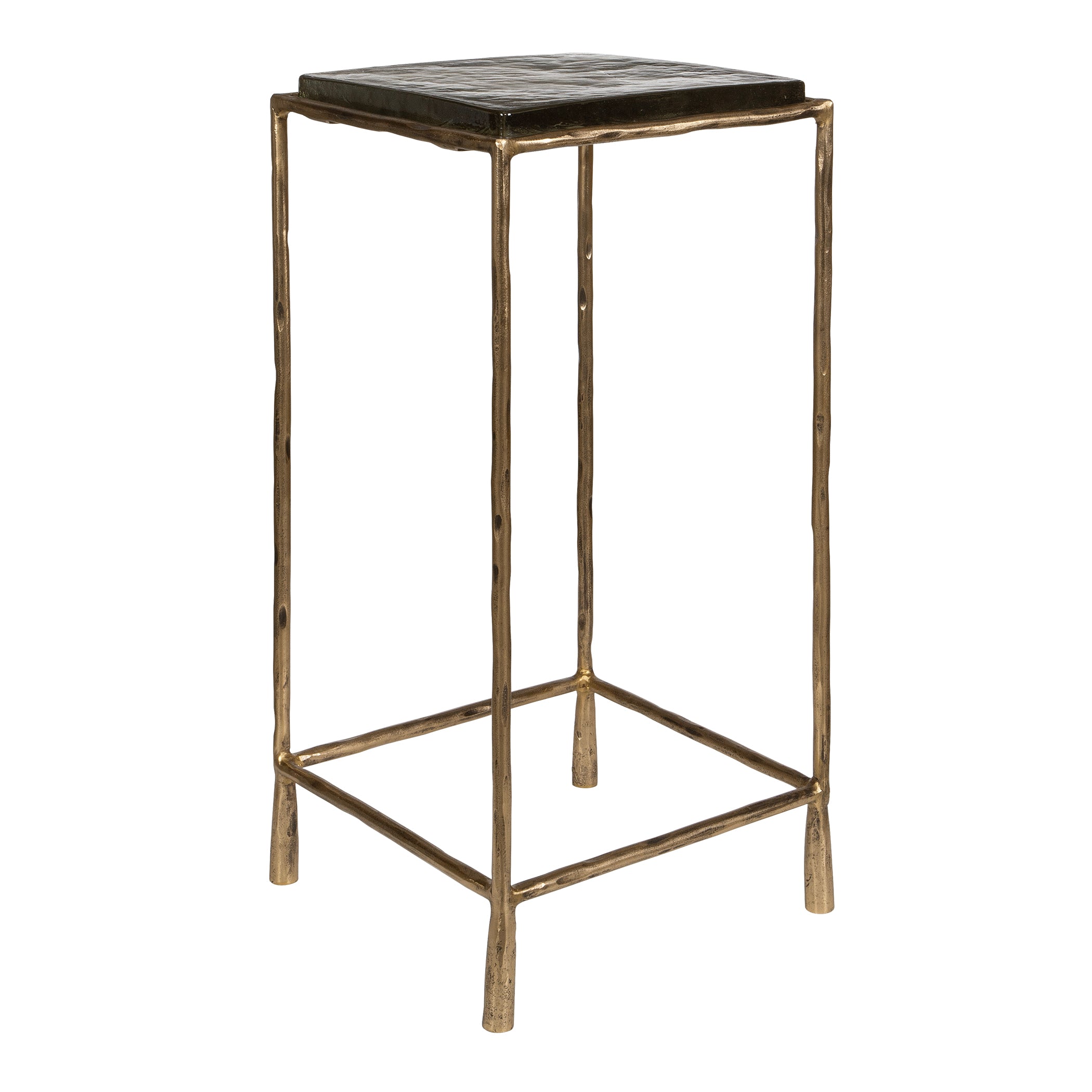 Uttermost Furniture Uttermost Ovard Antiqued Gold Accent Table