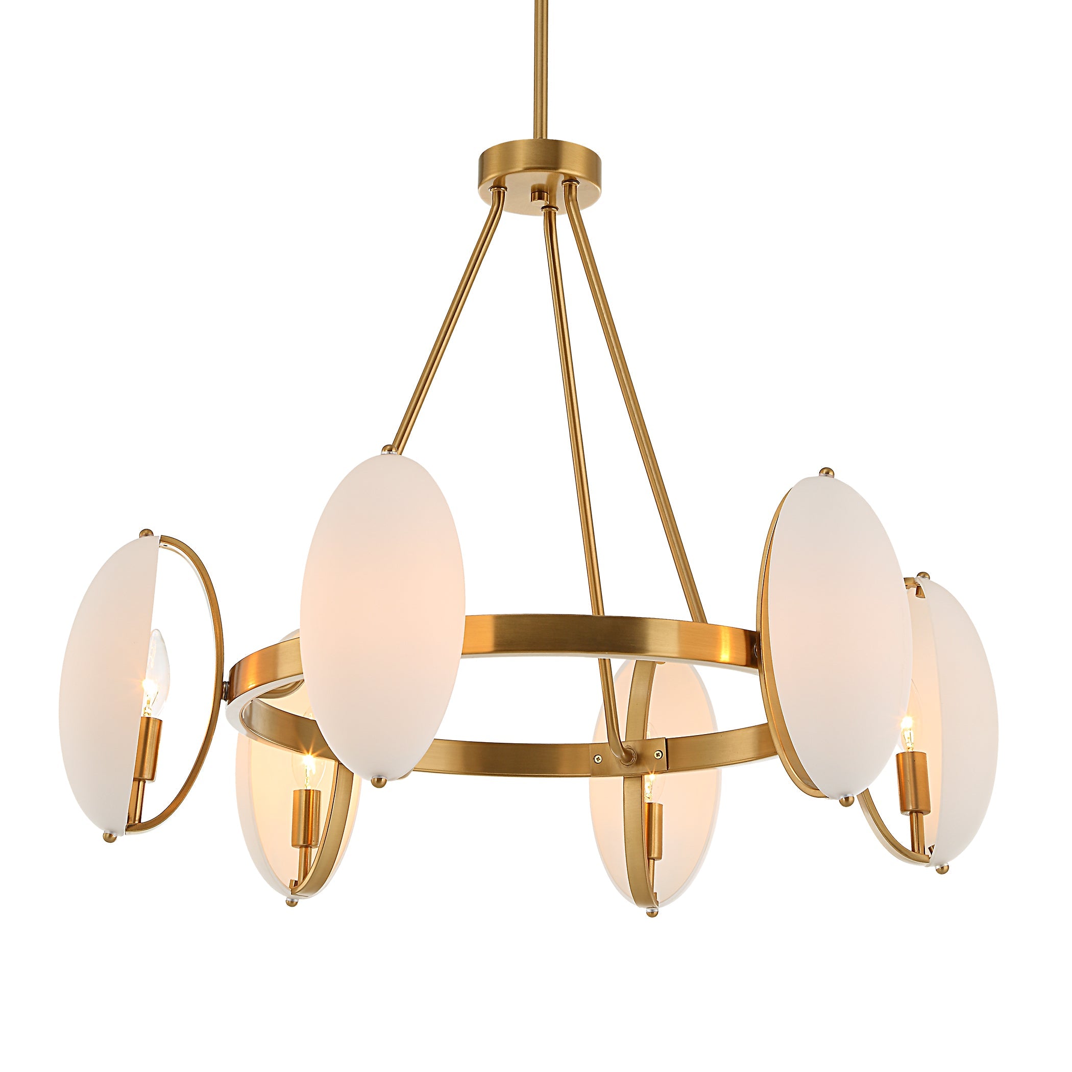 Uttermost Lighting Oversized - Rate to be Quoted Uttermost Oviform 6 Light Round Chandelier