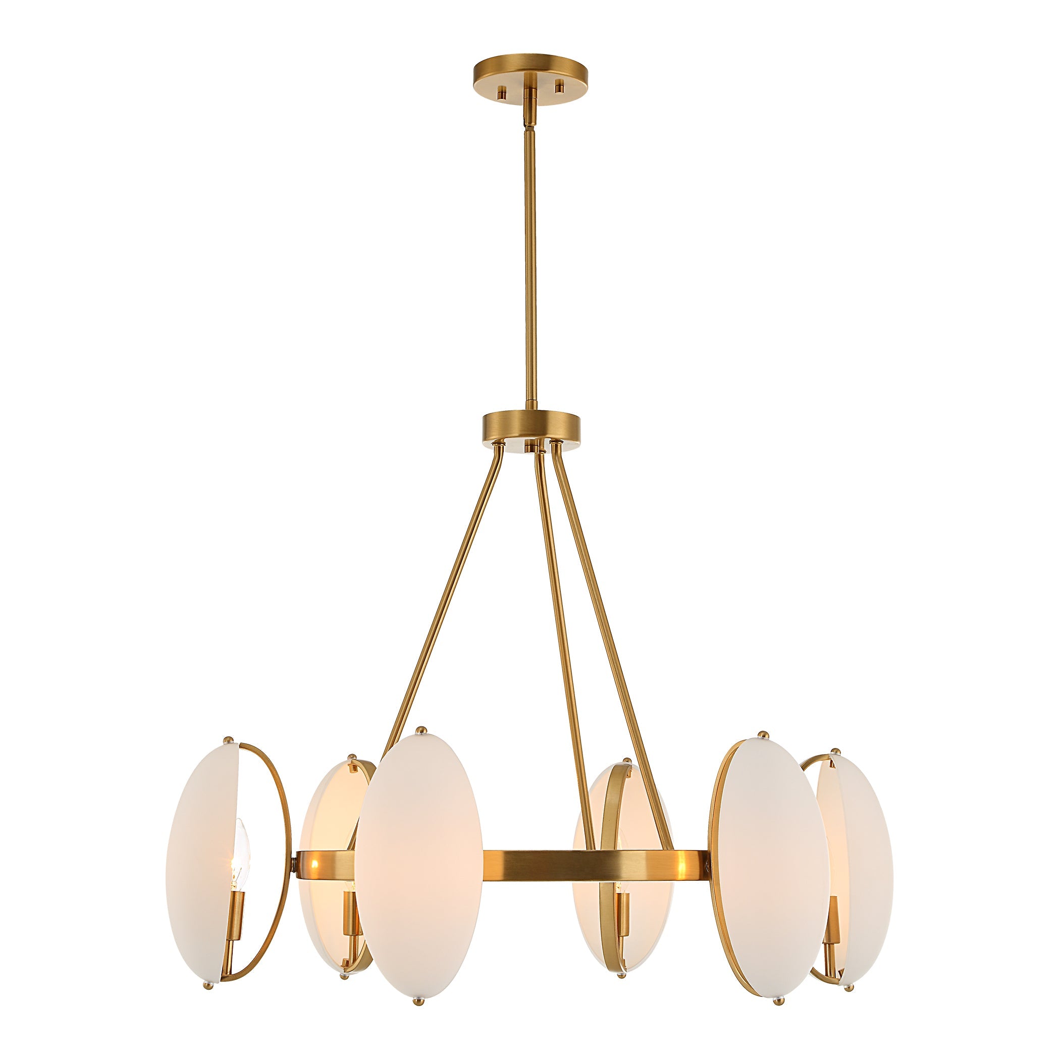 Uttermost Lighting Oversized - Rate to be Quoted Uttermost Oviform 6 Light Round Chandelier