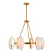 Uttermost Lighting Oversized - Rate to be Quoted Uttermost Oviform 6 Light Round Chandelier