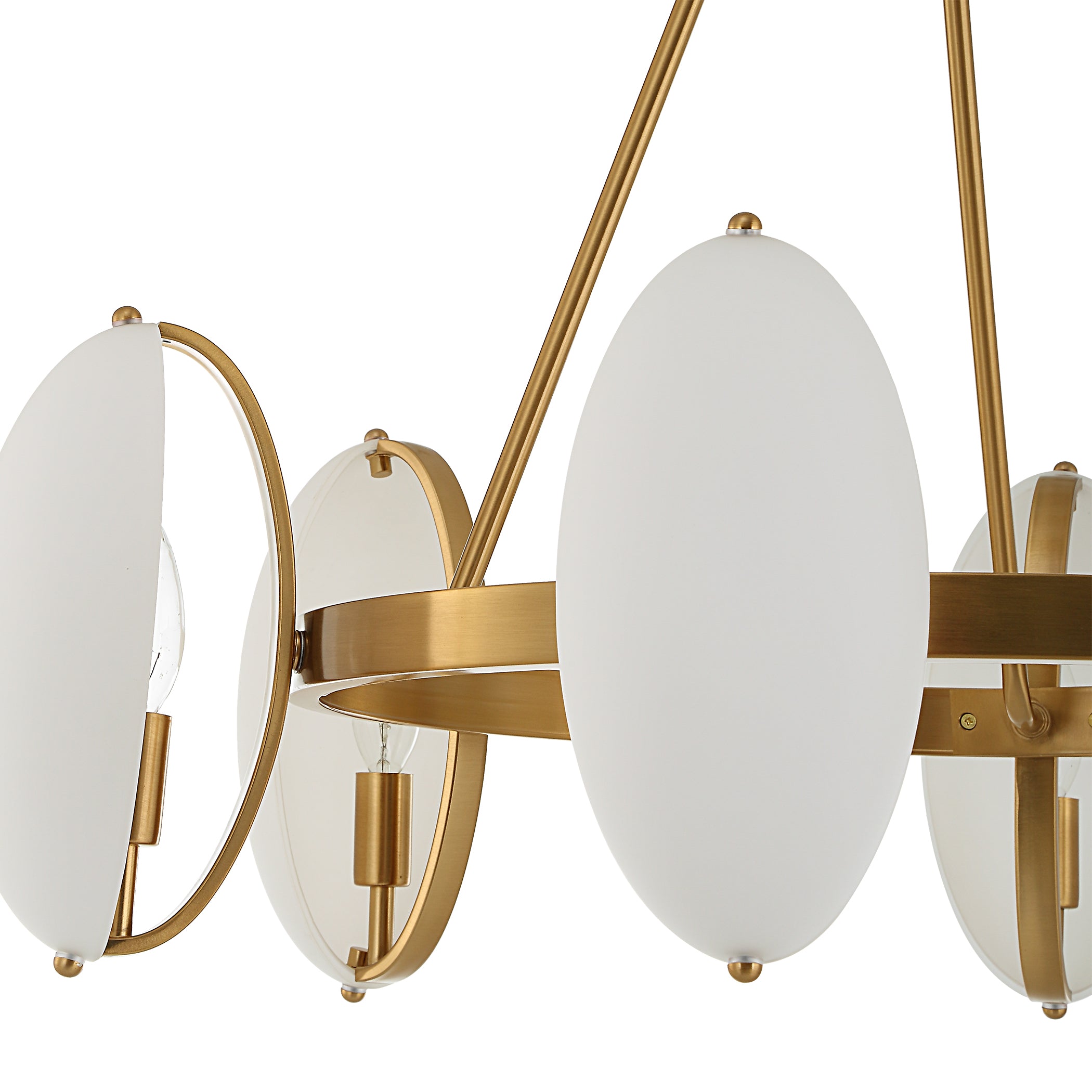 Uttermost Lighting Oversized - Rate to be Quoted Uttermost Oviform 6 Light Round Chandelier